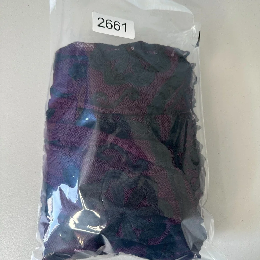 Lane Bryant Sheer Lace Tunic Top Size 22 Whimsigoth - Picture 13 of 13